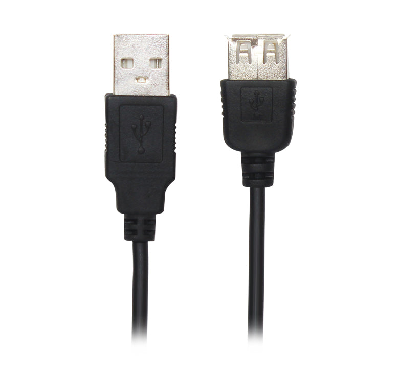 AC-1052 Cable redondo USB hembra a USB macho