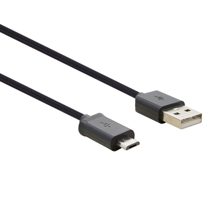 BC-2118BK CABLE USB A MICRO USB CARGA Y DATOS 80CMS