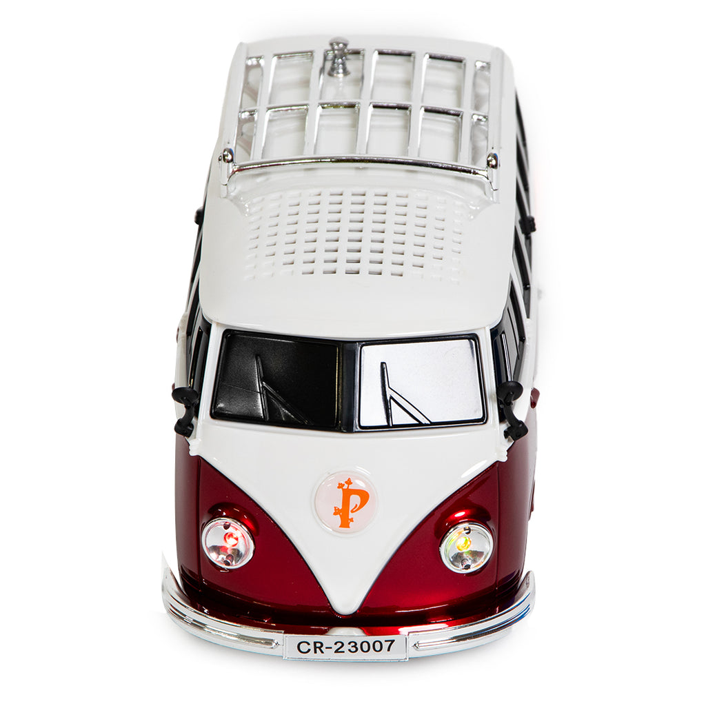 Bocina Portátil Retro 3” Combi roja - 5000W P.M.P.O.