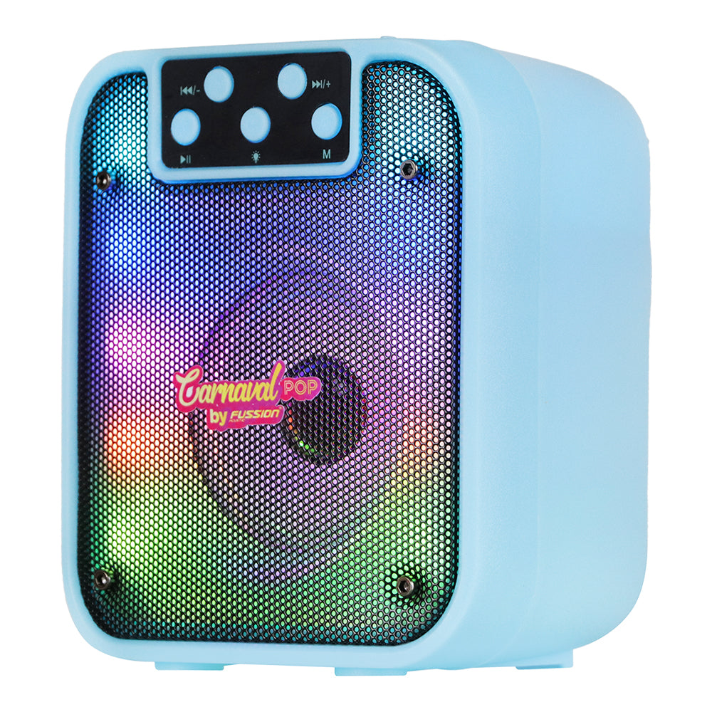 ISP-3043 ¡Lleva el espíritu del Carnaval en tus manos con la Bocina Portátil CARNAVAL POP de 3" con 5000W P.M.P.O!