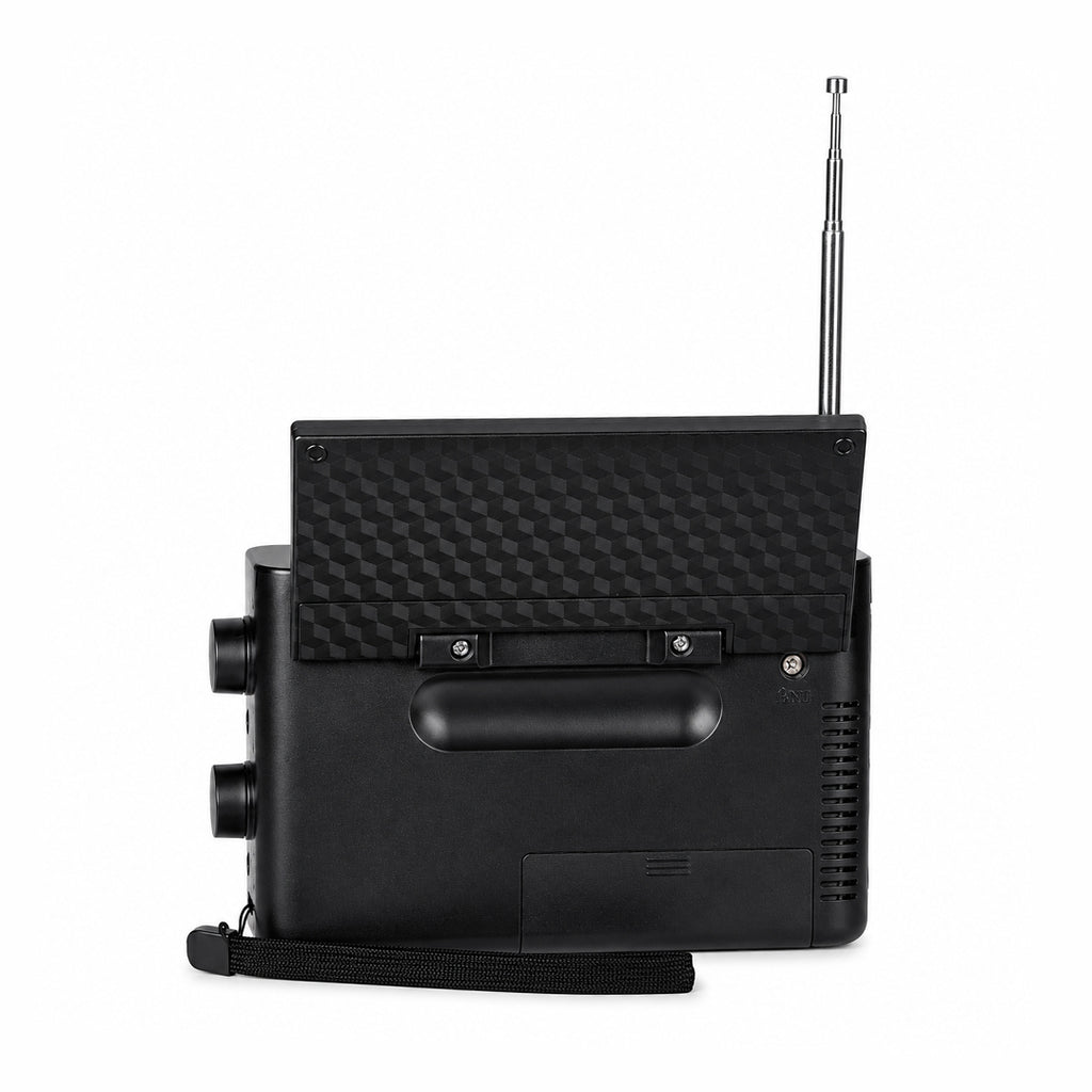 Radio Retro con Panel Solar