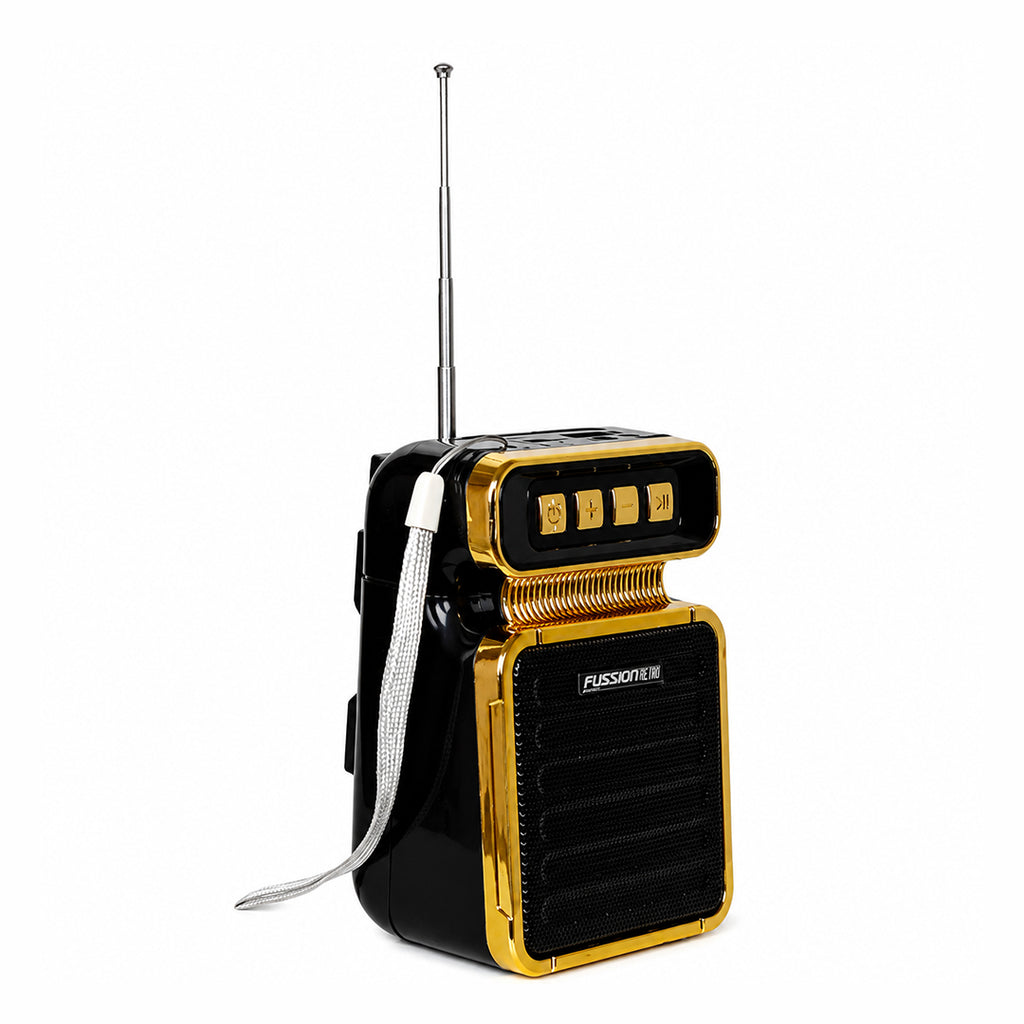 Radio Retro con Panel Solar