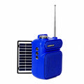 Radio Retro con panel solar