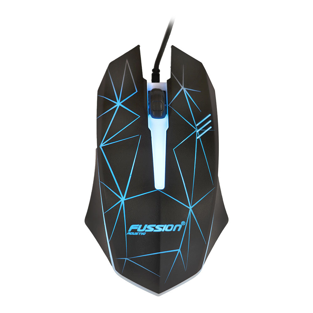 KIT-1001 COMBO MOUSE Y AUDíFONOS TIPO GAMER CABLE 1.26M