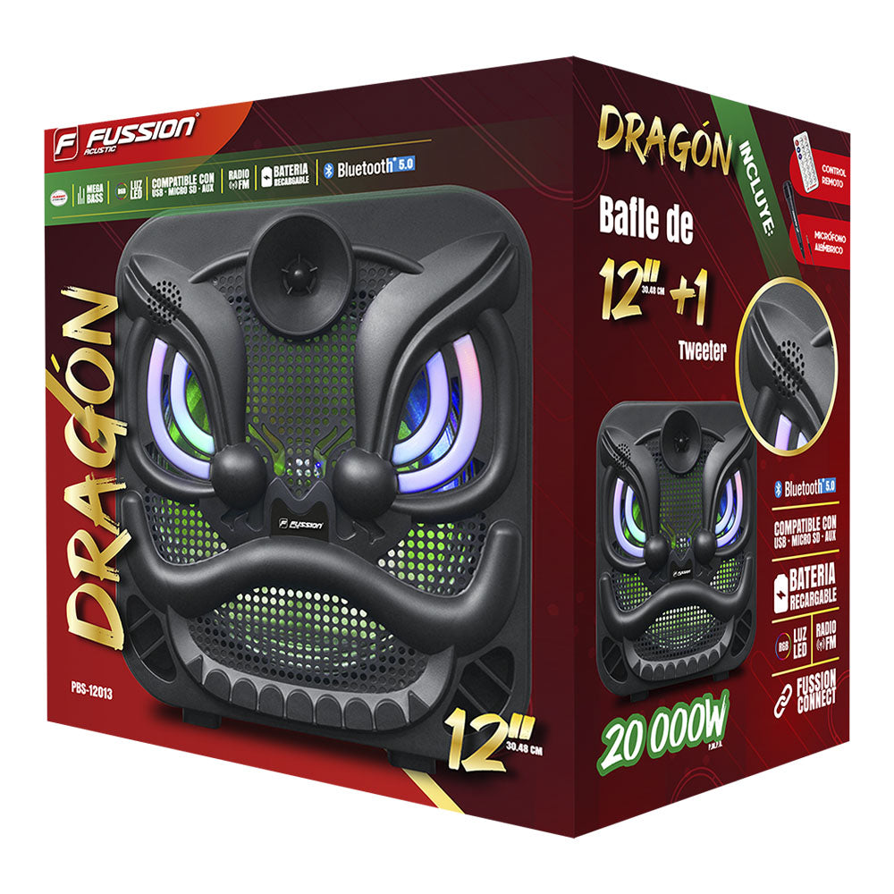 PBS-12013 ¡Despierta al dragón que llevas dentro 12'' 20 000 W!