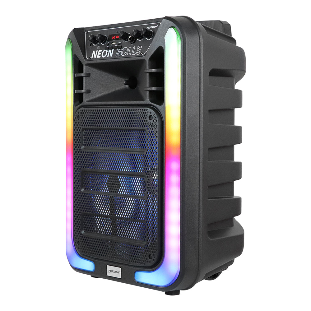 PBS-12018 Bafle amplificado de 12" y 25 000W P.M.P.O de potencia NEON ROLLS