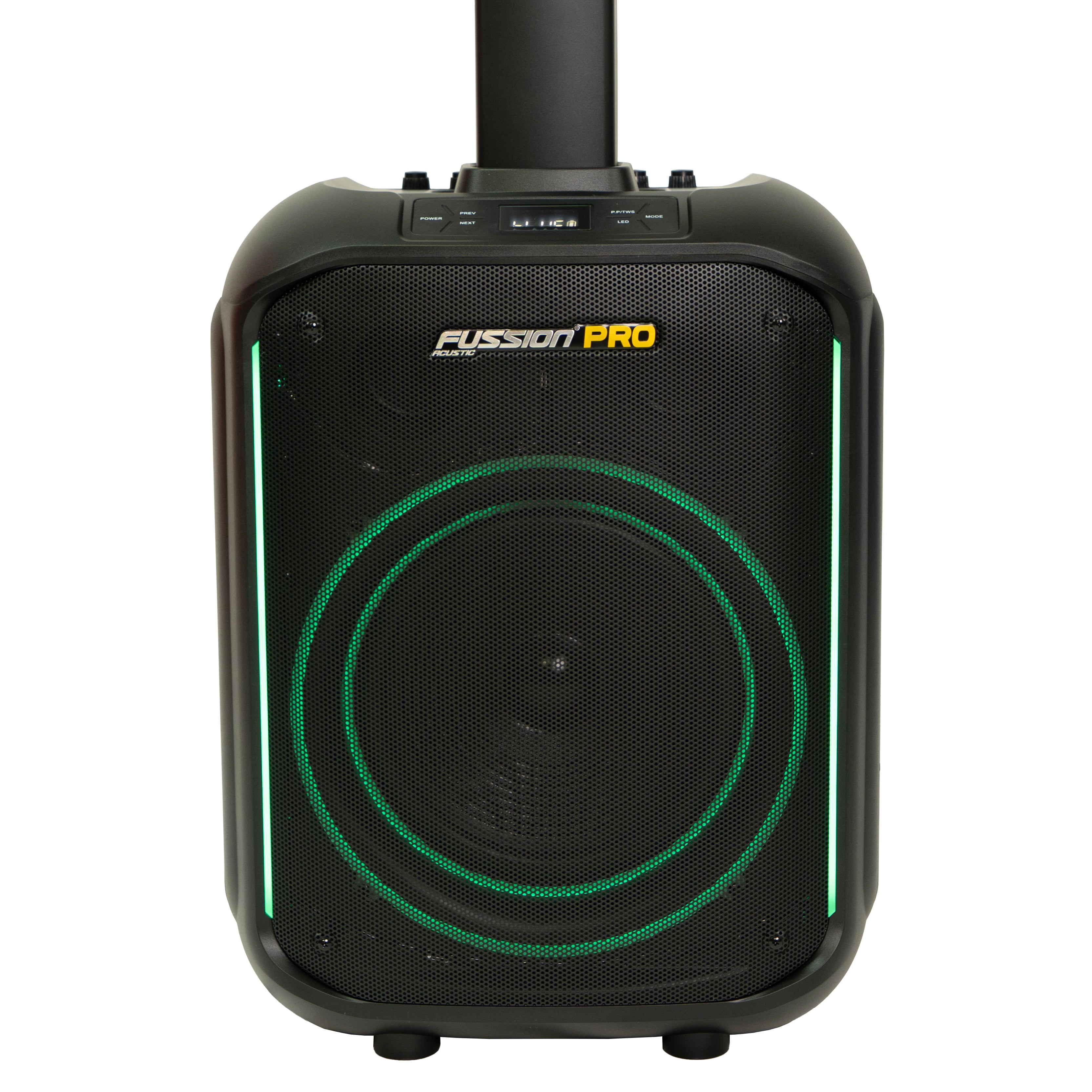 Bafle Amplificado 10” con Torre y Micrófono – Fussion Pro PBS-12023