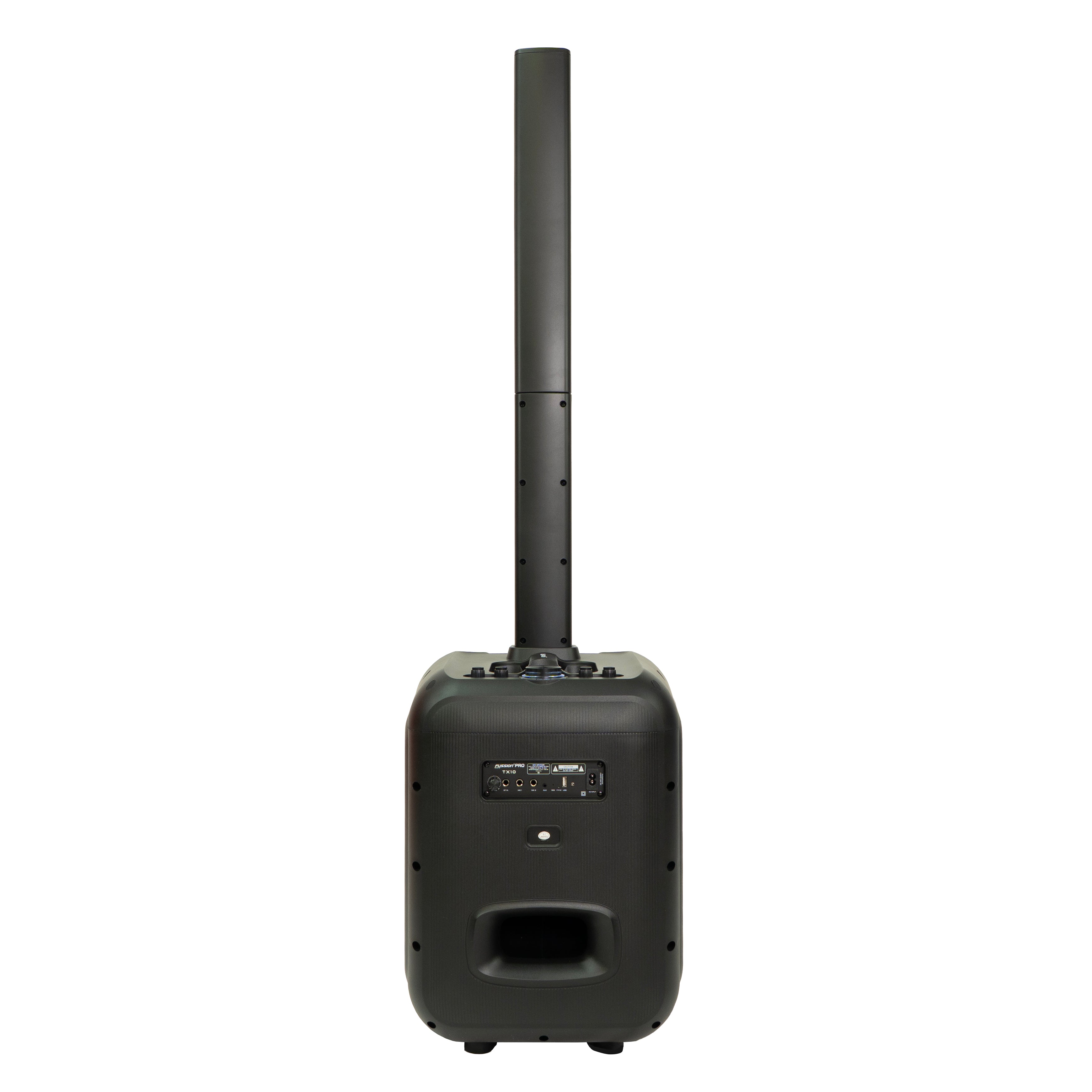 Bafle Amplificado 10” con Torre y Micrófono – Fussion Pro PBS-12023