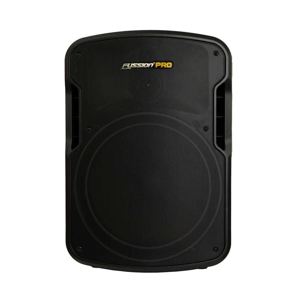 Bafle Amplificado 15” con Tripié y Micrófono – Fussion Pro PBS-15032