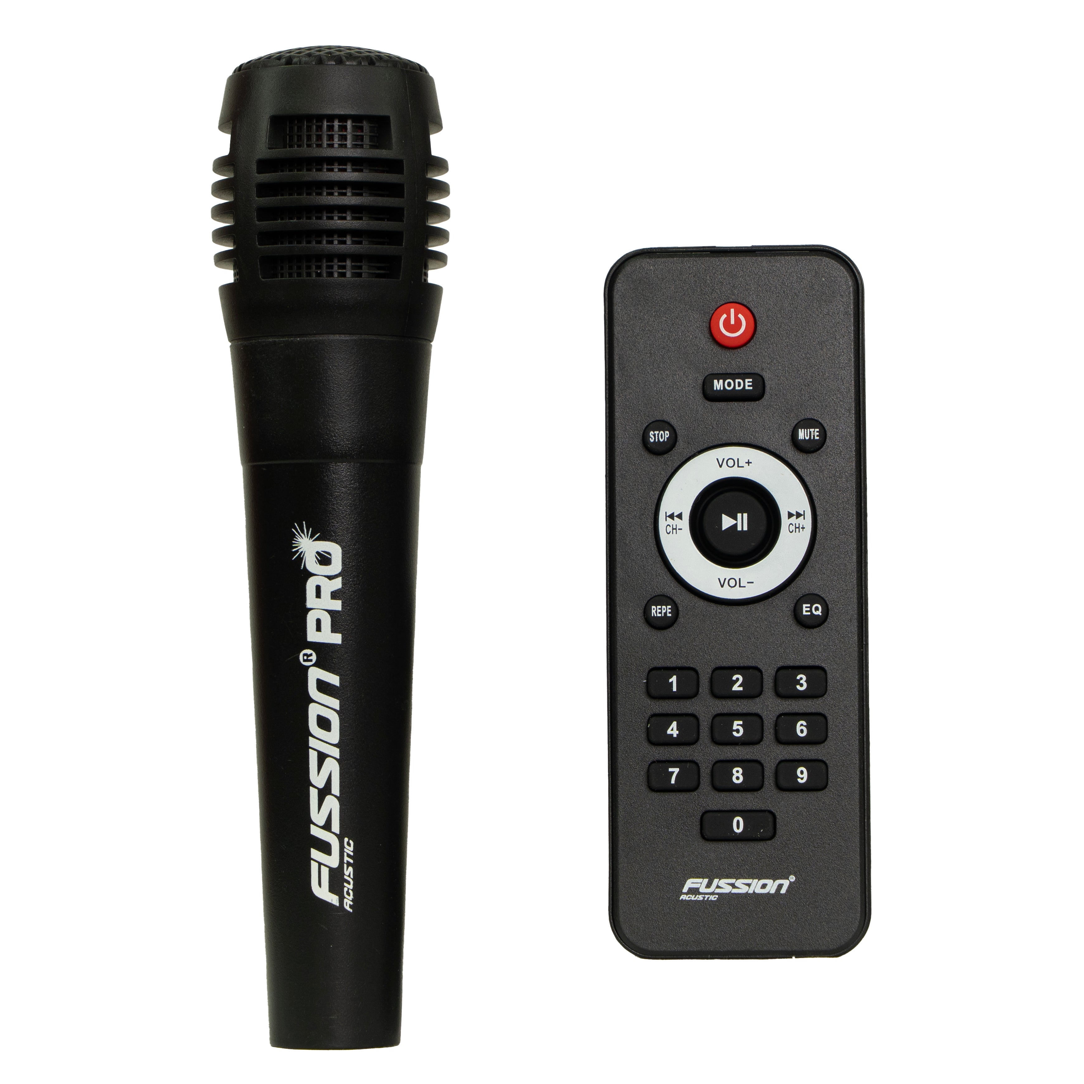 Bafle Amplificado 15” con Tripié y Micrófono – Fussion Pro PBS-15032