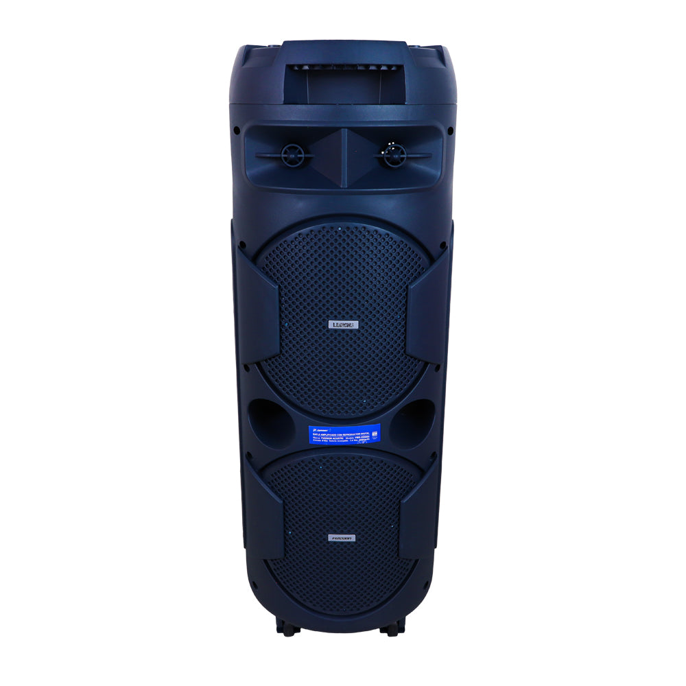 PBS-2X8005BL Bafle Amplificado Fussion Acustic 2x8" 40,000W P.M.P.O.
