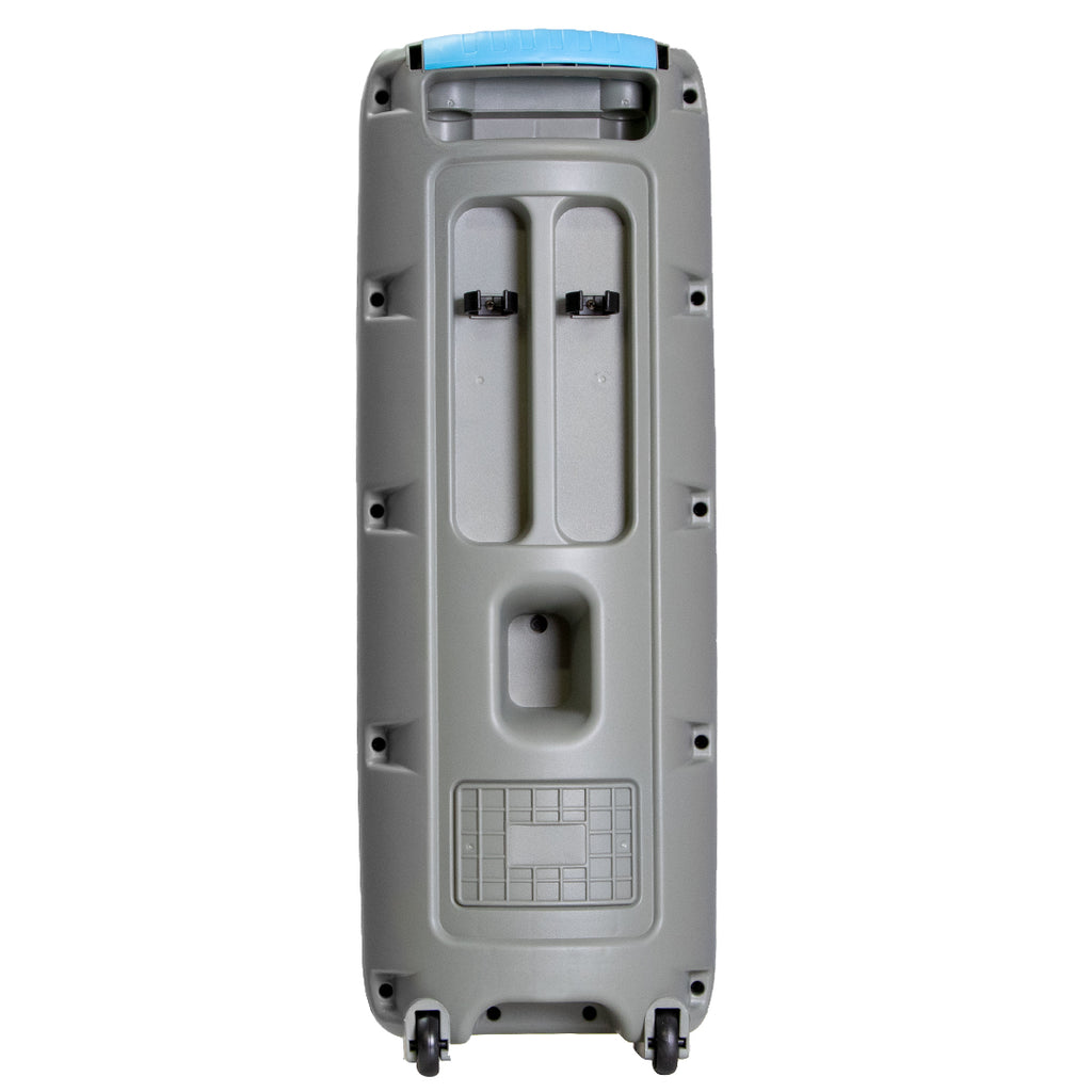PBS-2X8006 Bocina Bafle Amplificado inalambrica Bluetooth 2x8" - 40,000W P.M.P.O. fussion acustic