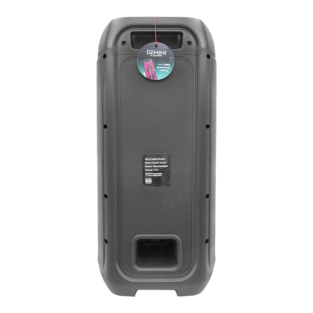 PBS-2X8GEMINI BAFLE AMPLIFICADO 40,000W P.M.P.O.