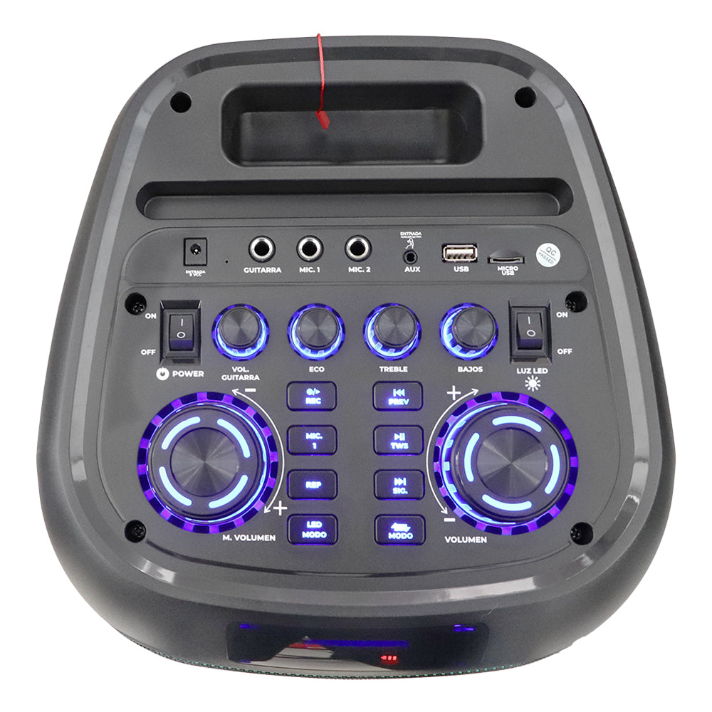 PBS-2X8GEMINI BAFLE AMPLIFICADO 40,000W P.M.P.O.