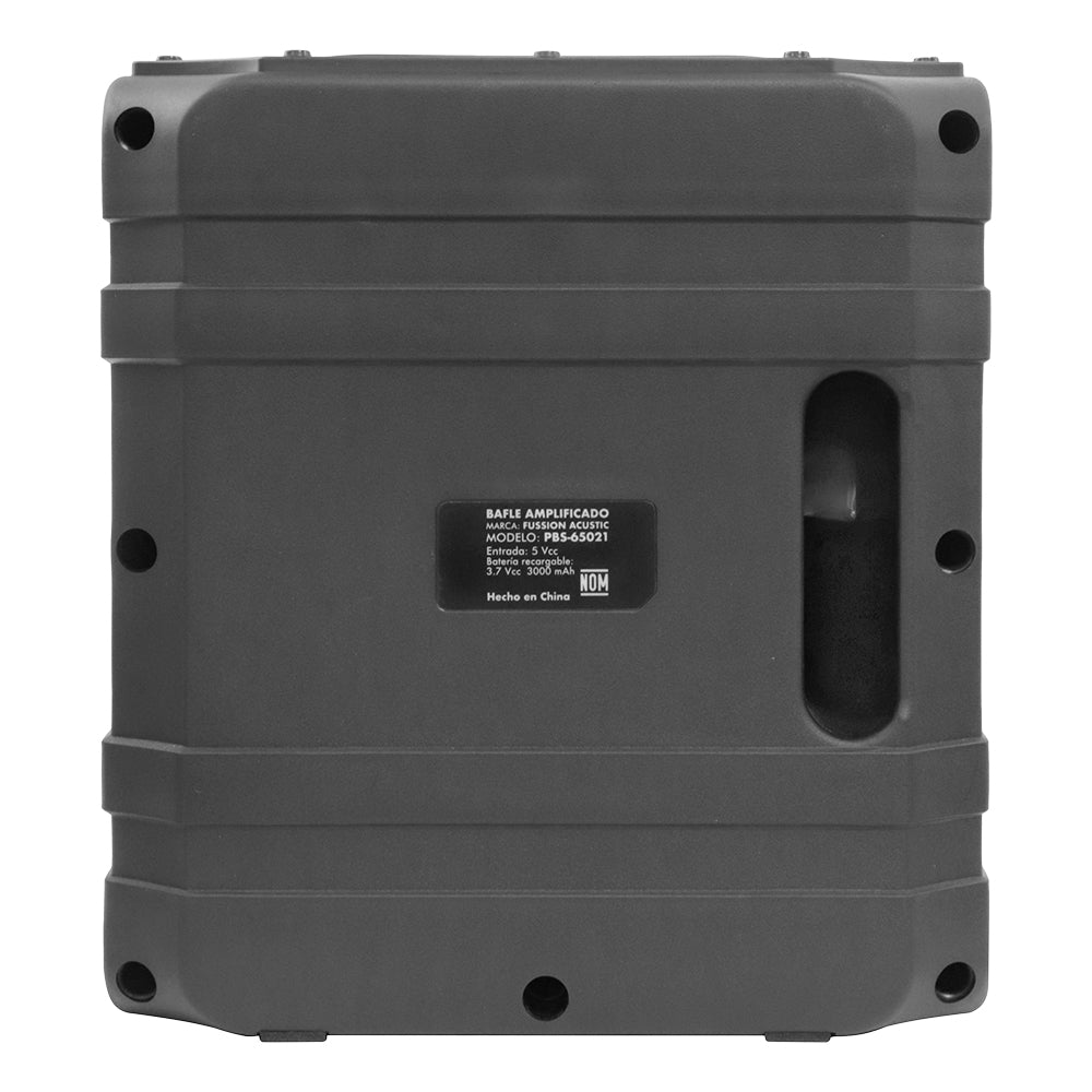 PBS-65021 ¡Potencia y portabilidad en uno solo! Con Q-BIC,bafle amplificado 6.5" 8 000W P.M.P.O
