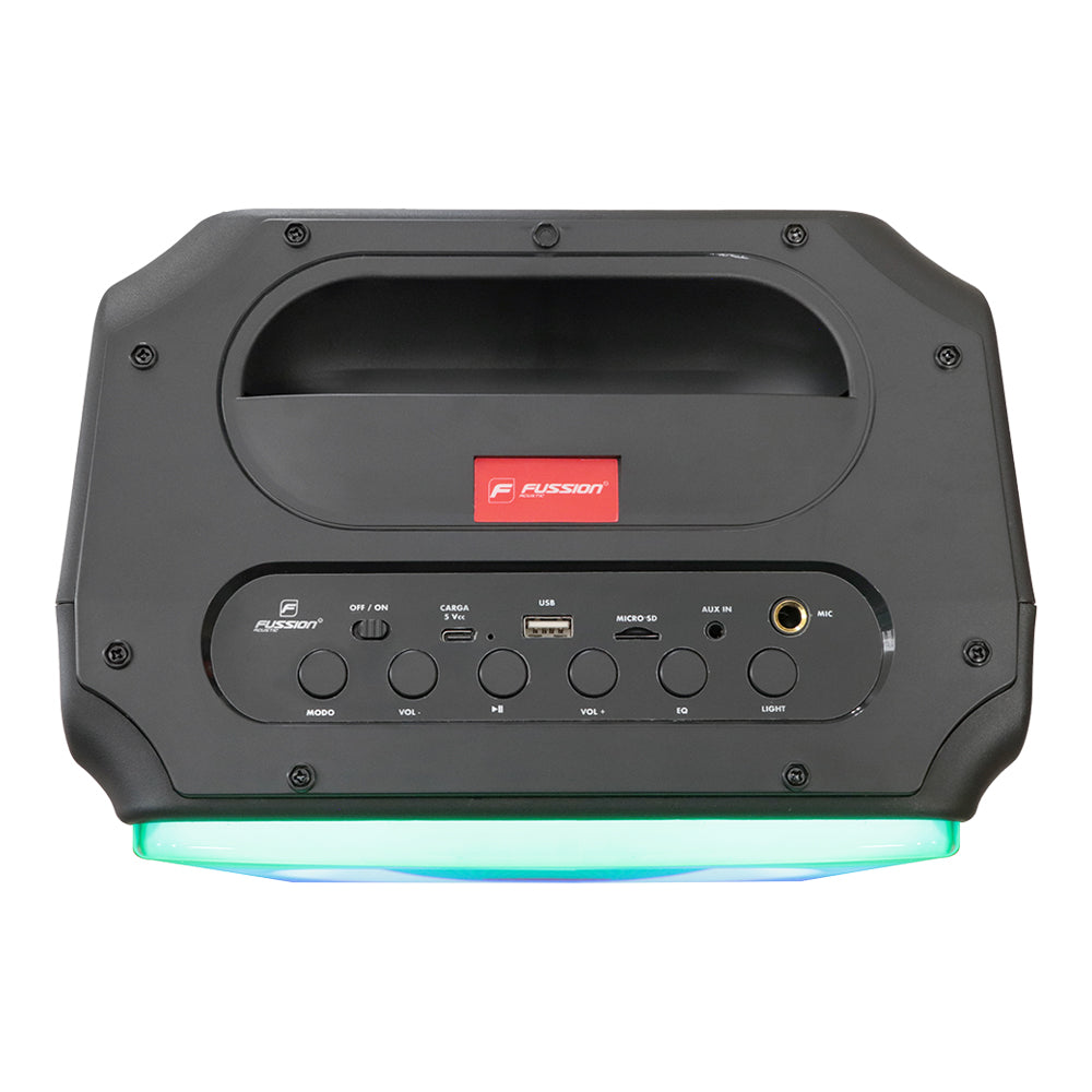 PBS-65021 ¡Potencia y portabilidad en uno solo! Con Q-BIC,bafle amplificado 6.5" 8 000W P.M.P.O