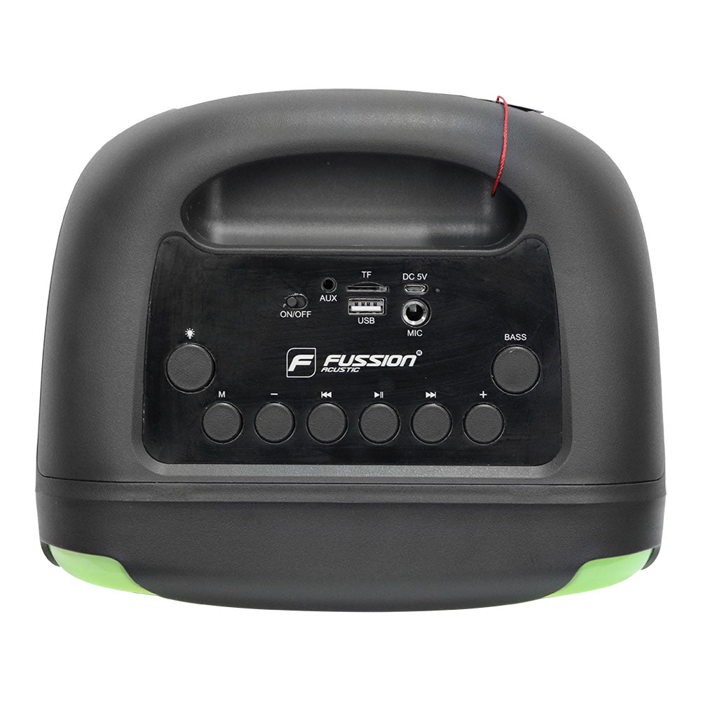 PBS-8046 Glow Box Bafle Amplificado 8" 10 000W P.M.P.O