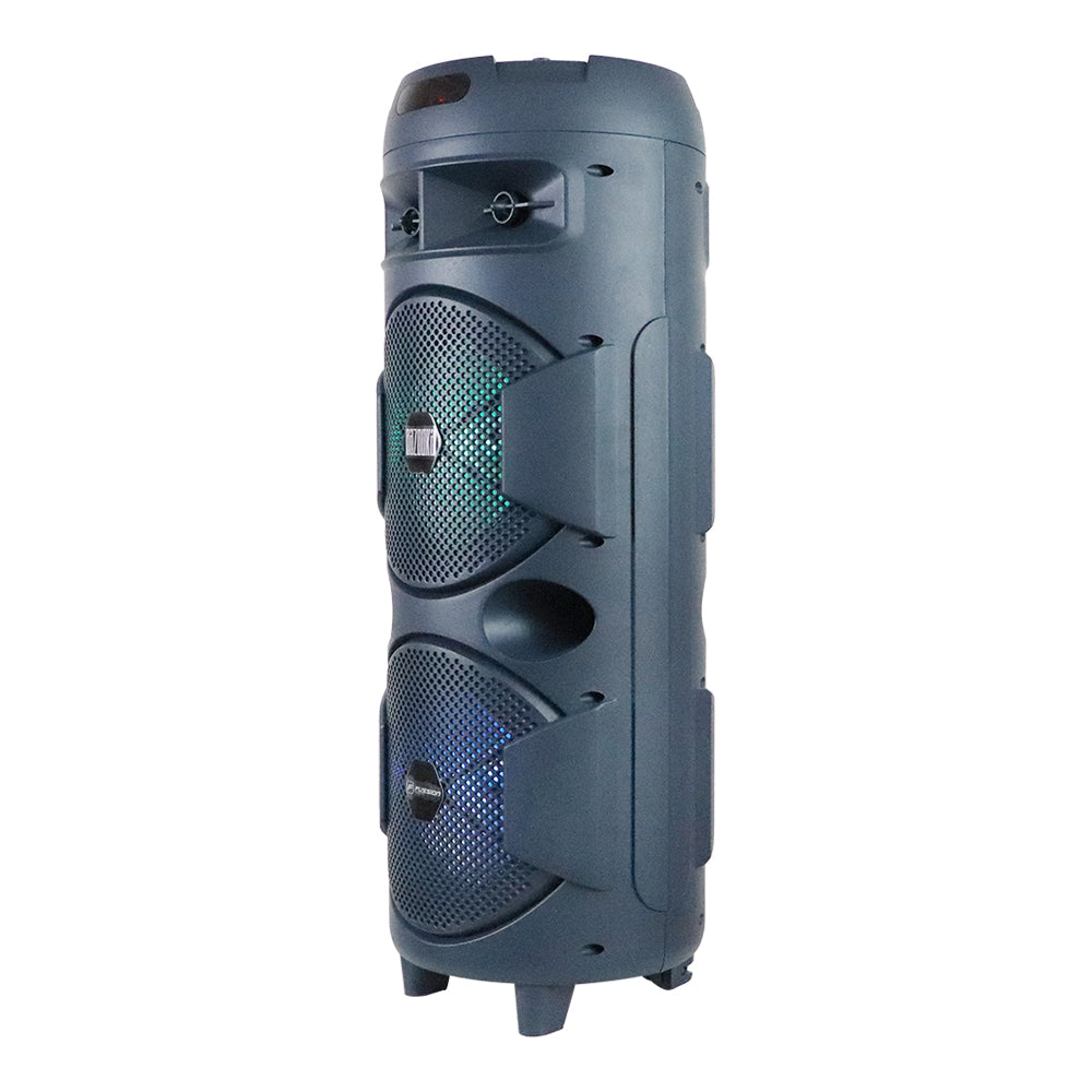 PBS-2X8004BL Bafle Amplificado FUSSION ACUSTIC 2x8" 40,000W P.M.P