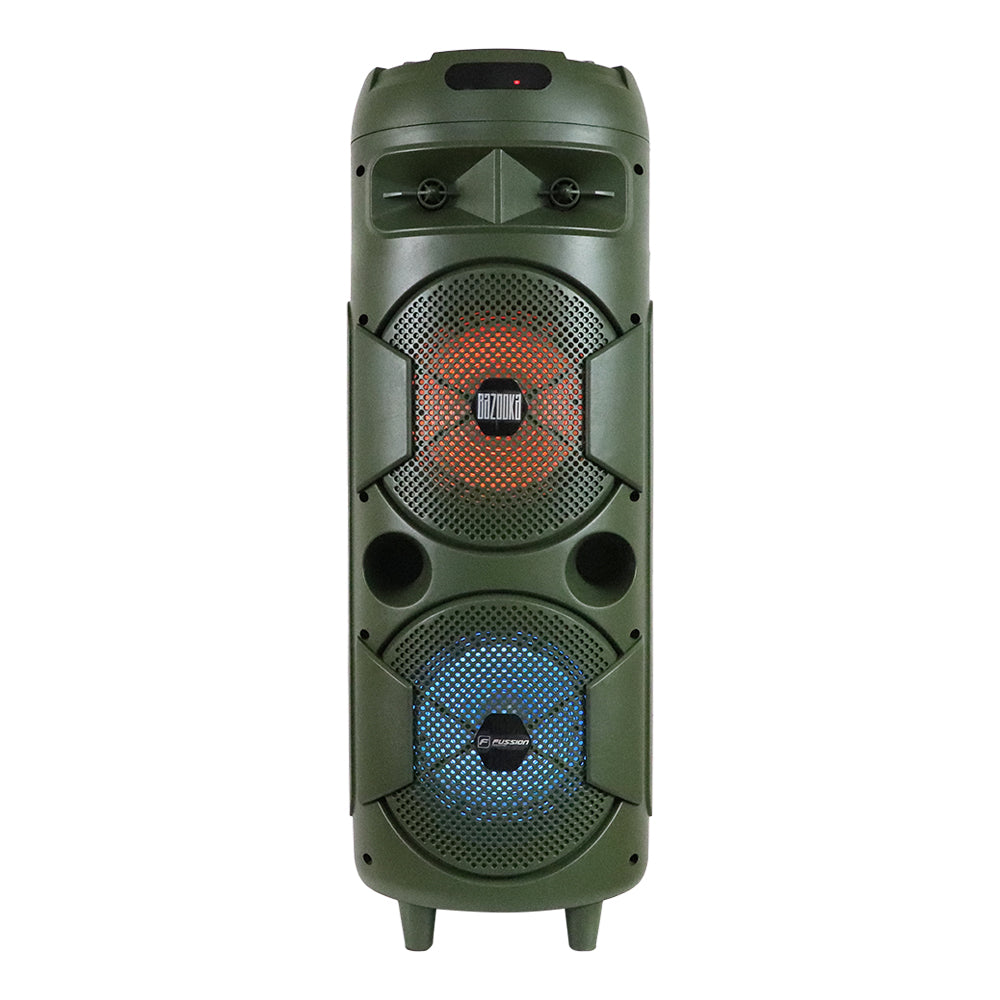 PBS-2X8004GR Bafle Amplificador Fussion Acustic 2x8" 40,000W P.M.P.O.