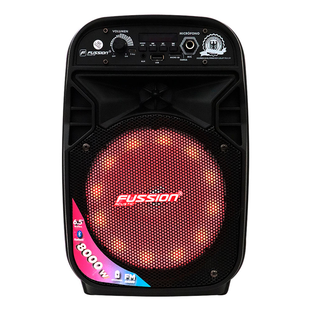 PBS-65004 Bafle amplificado 6.5" 8 000W P.M.P.O