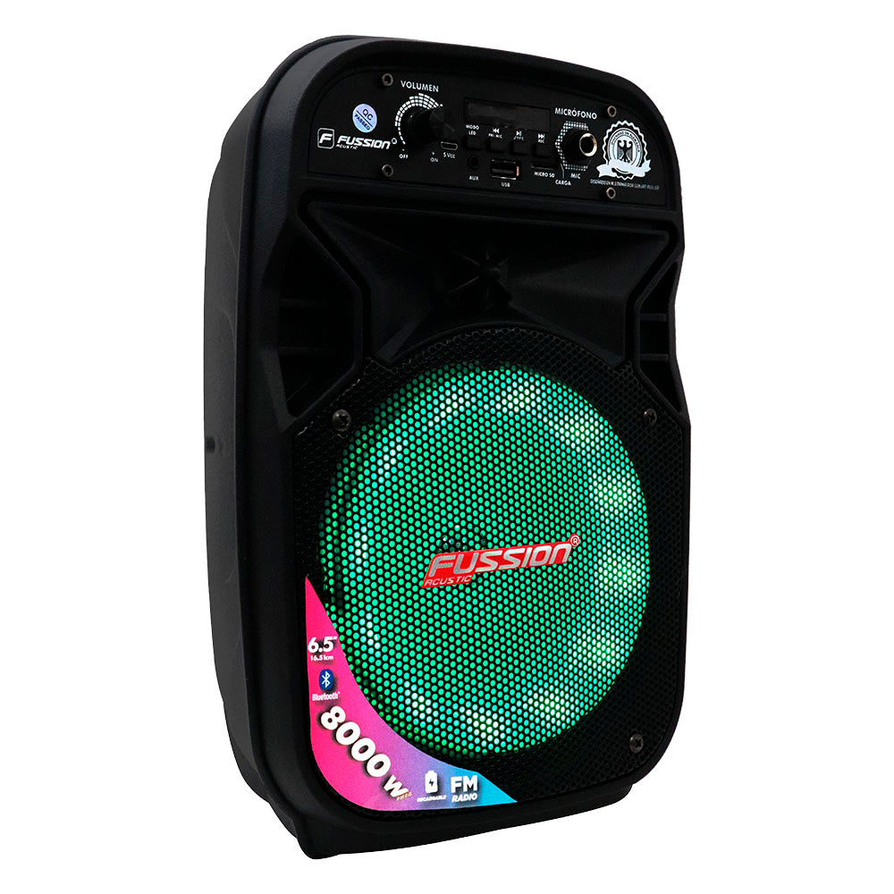 PBS-65004 Bafle amplificado 6.5" 8 000W P.M.P.O
