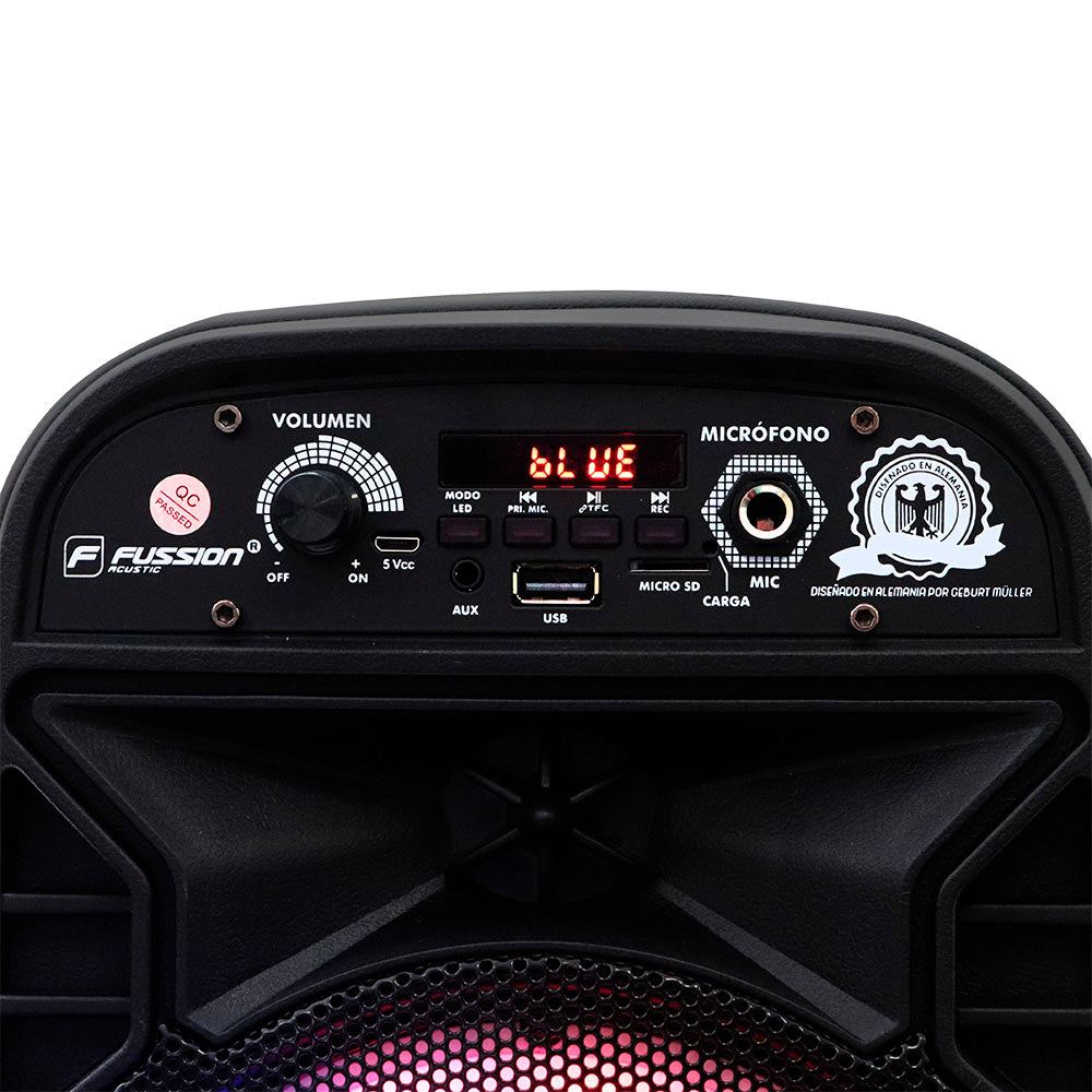 PBS-65004 Bafle amplificado 6.5" 8 000W P.M.P.O